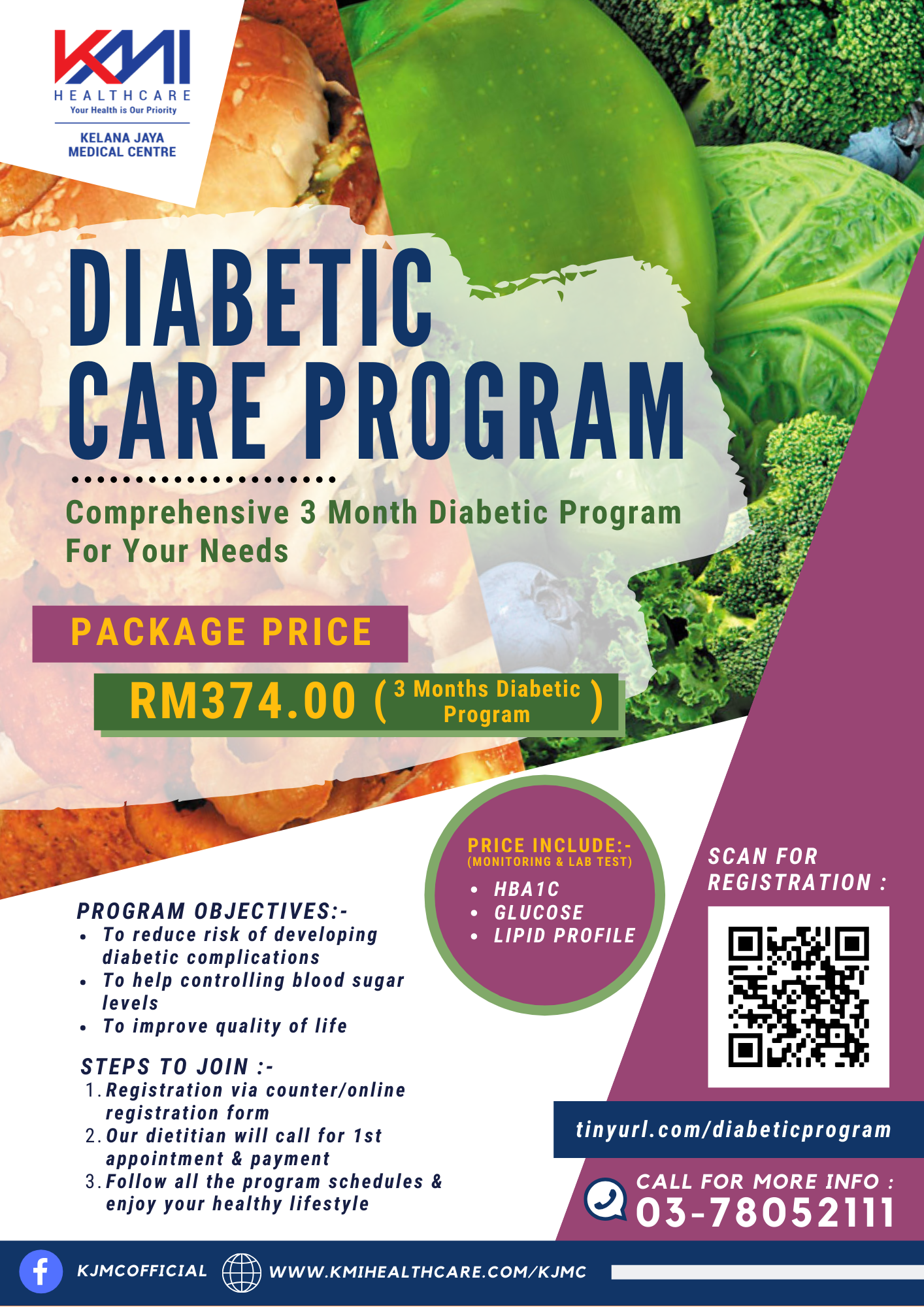 KJMC ] Diabetic Care Programme – HealthHub   KMI Healthcare